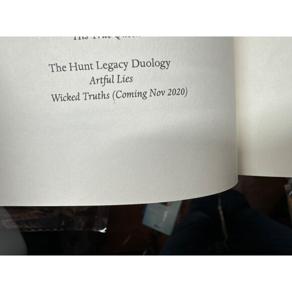 Jodi Ellen Malpas The Hunt Legacy Duology  "Artful Lies" & "Wicked Truths" Paper - Picture 6 of 6
